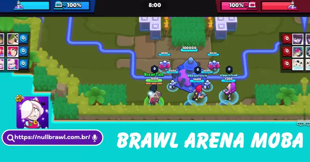 Nulls Brawl 61.249 - Kaze e Jae-yong | Katana Kingdom Atualização 4 Brawl Arena MOBA
