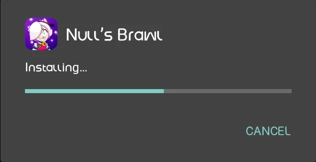 Nulls Brawl v61.249 31 Instalando APK