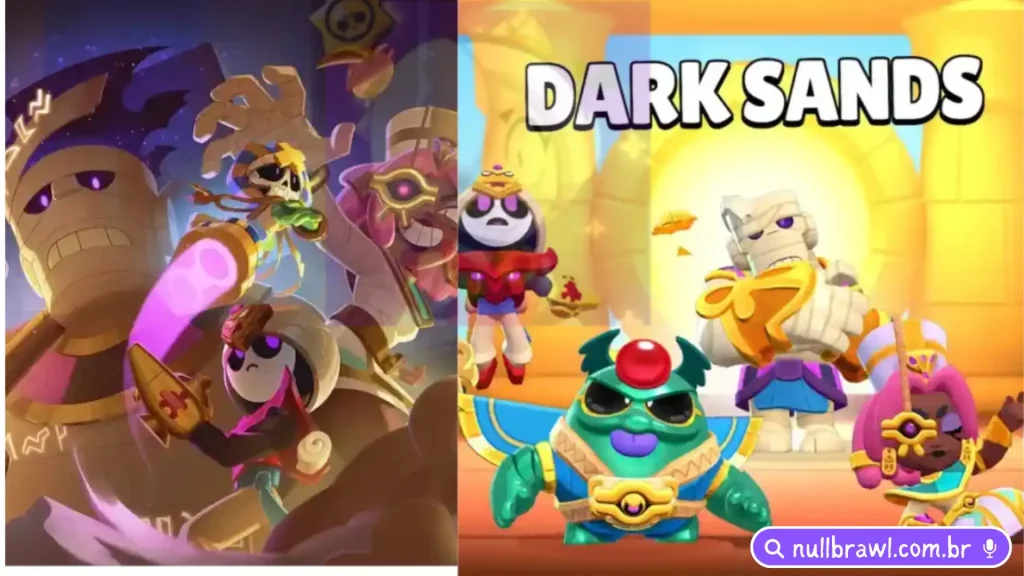 Nulls Brawl v60.420 | Finx, Lumi Hypercharges e Skins 3 Temporada Areias escuras