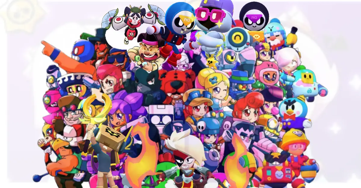 Nulls Brawl Versões Antigas 1 Todos os Nulls Brawl Brawlers
