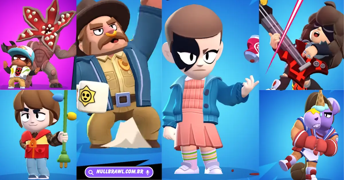 Null's Brawl Stranger Things Skins