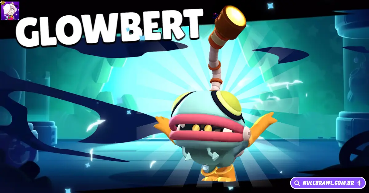 Nulls Brawl Pierce Glowbert | Atualização Buffies Steampunk 3 Null's Brawl Glowbert brawler